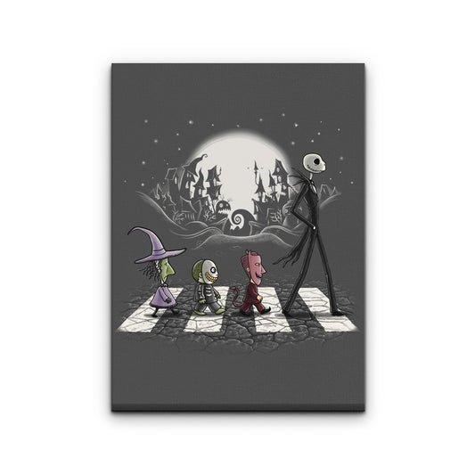 Halloween Road - Canvas Print