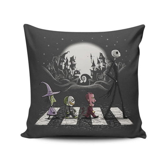 Halloween Road - Throw Pillow