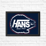 Hans - Posters & Prints