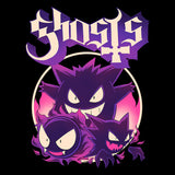 Haunted Ghost - 3/4 Sleeve Raglan T-Shirt