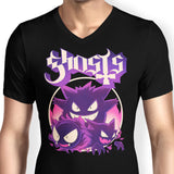 Haunted Ghost - Men's V-Neck