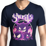 Haunted Ghost - Men's V-Neck