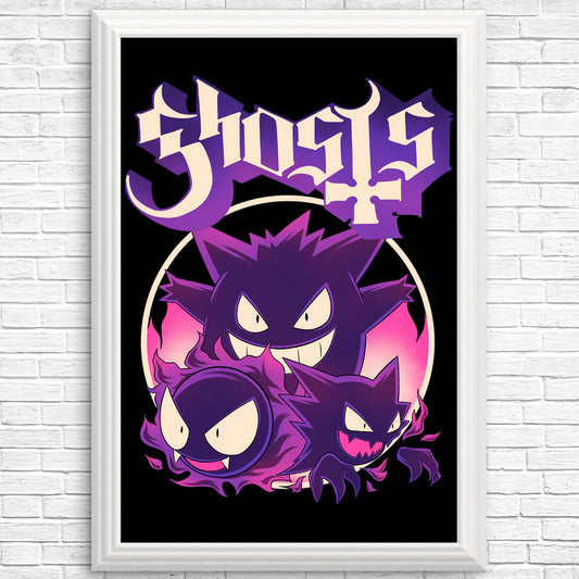 Haunted Ghost - Posters & Prints