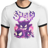 Haunted Ghost - Ringer T-Shirt