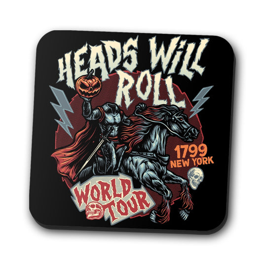 Heads Will Roll - Coasters