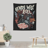 Heads Will Roll - Wall Tapestry
