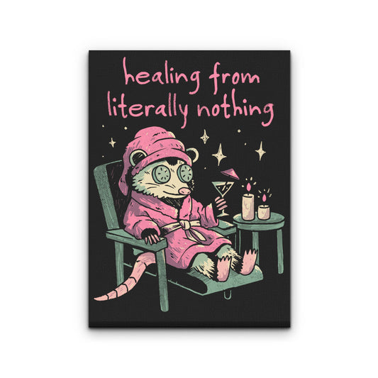 Healing From Nothing - Canvas Print