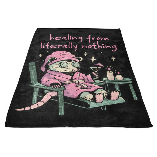 Healing From Nothing - Fleece Blanket