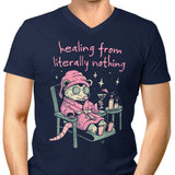 Healing From Nothing - Men's V-Neck
