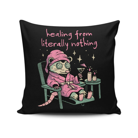 Healing From Nothing - Throw Pillow