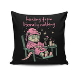 Healing From Nothing - Throw Pillow