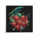 Heart of a Gamer - Canvas Print