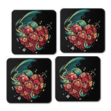 Heart of a Gamer - Coasters