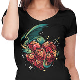 Heart of a Gamer - Women's V-Neck