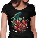 Heart of a Gamer - Women's V-Neck