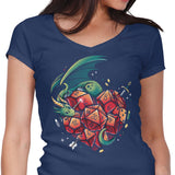 Heart of a Gamer - Women's V-Neck