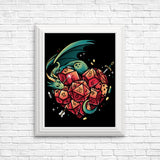 Heart of a Gamer - Posters & Prints
