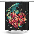 Heart of a Gamer - Shower Curtain