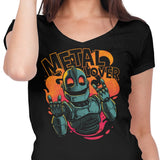 Heavy Metal Heart - Women's V-Neck