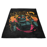 Heavy Metal Heart - Fleece Blanket
