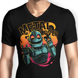 Heavy Metal Heart - Men's V-Neck