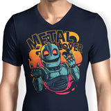 Heavy Metal Heart - Men's V-Neck
