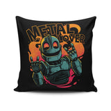 Heavy Metal Heart - Throw Pillow