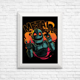 Heavy Metal Heart - Posters & Prints