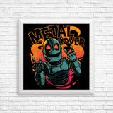 Heavy Metal Heart - Posters & Prints