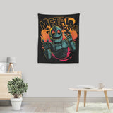 Heavy Metal Heart - Wall Tapestry