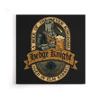 Hedge Knight Beer - Canvas Print