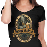 Hedge Knight Beer - Women's V-Neck