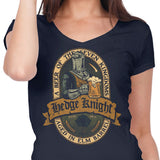 Hedge Knight Beer - Women's V-Neck