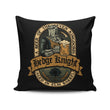 Hedge Knight Beer - Throw Pillow