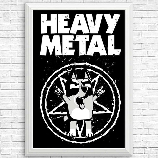 Heeler Metal - Posters & Prints
