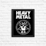 Heeler Metal - Posters & Prints