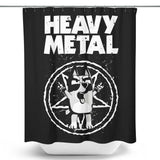 Heeler Metal - Shower Curtain