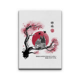 Heeler Sumi-e - Canvas Print