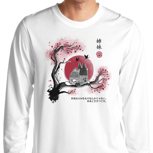 Heeler Sumi-e - Long Sleeve T-Shirt