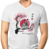 Heeler Sumi-e - Men's V-Neck