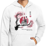 Heeler Sumi-e - Hoodie