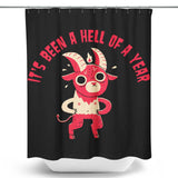 Hell of a Year - Shower Curtain