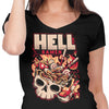 Hell-Ramen - Women's V-Neck