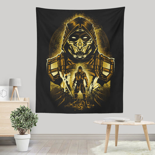 Hellfire Revenant - Wall Tapestry