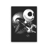 Her Skeleton - Canvas Print