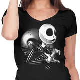 Her Skeleton - Women's V-Neck