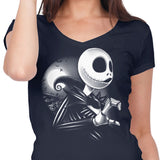 Her Skeleton - Women's V-Neck