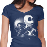 Her Skeleton - Women's V-Neck