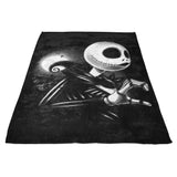 Her Skeleton - Fleece Blanket