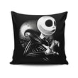 Her Skeleton - Throw Pillow